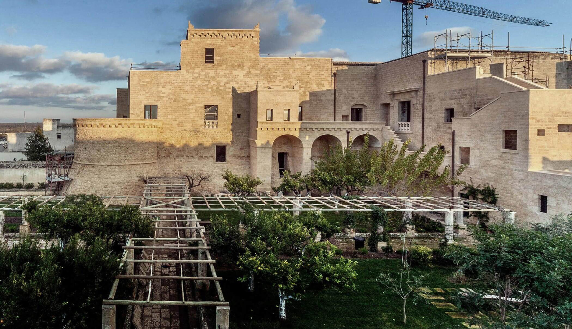 Restauro e ristrutturazione del Castello di Ugento