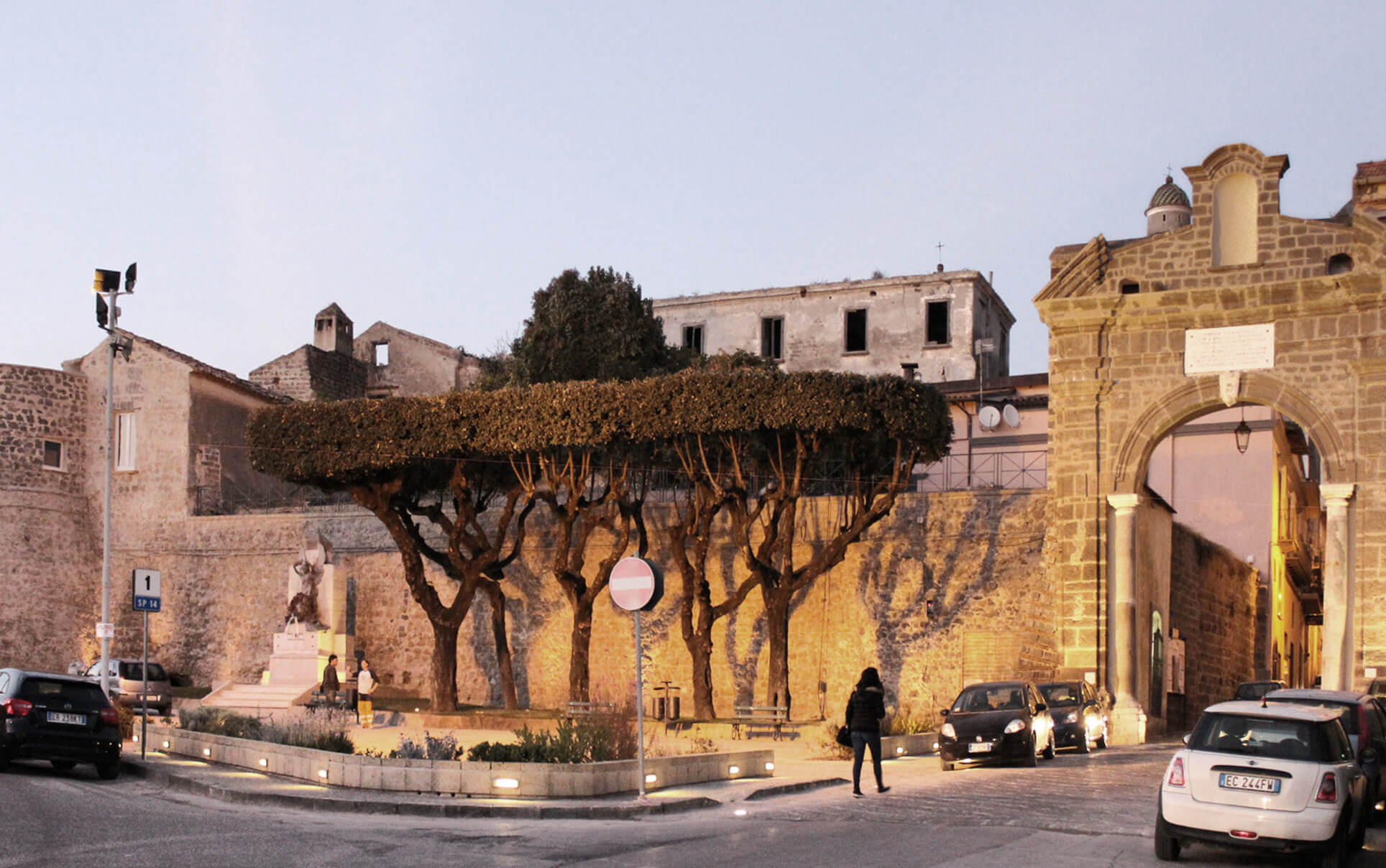 Restauro della piazza Cappuccini